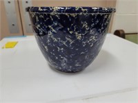 Blue Bennington pottery bowl
