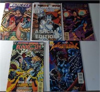 Lot of 5 Comics