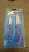 Set of Lock Blade Knives in Package