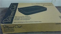 Pampered Chef Rectangular Baker In Box