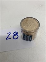 12 Uncirculated Andrew Jackson Dollar Coins