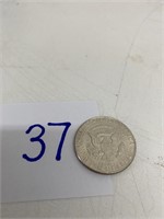 1964D Kennedy Silver Half Dollar .443 oz.