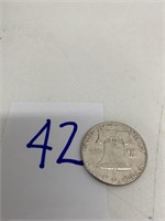 1963P Franklin Silver Half Dollar Looks Polished