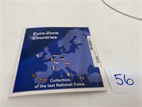 Euro-Zone Collection of last  National Coins