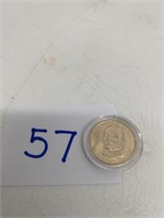 Uncirculated Presidental Dollar Coin John Q Adams