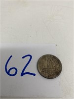 1948P washington Silver Quarter