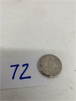 1959D Washington Silver Quarter
