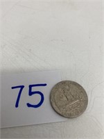 1961D washington Silver Quarter