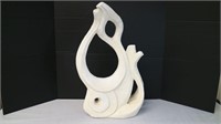Carved Stone? Art Sculpture White - HEAVY