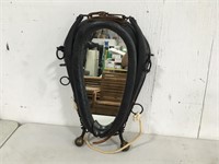 Antique Horse Collar Mirror