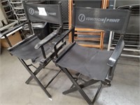 2 Cast Member Chairs in Black