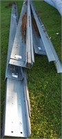 (30) 30’ galvanized steel purlins New