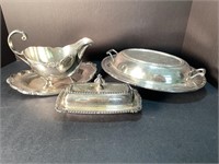 Silver plate lot - Hostess with the mostess