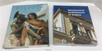 2 pcs. Greek Architecture & Tiepolo Art Book
