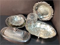 Silver plate lot - The Way to Wow a Holiday table