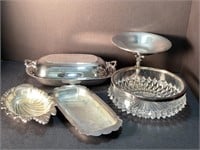 Silver plate lot - Set a table with flair