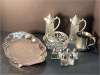 Silver plate lot - add pizzazz to the table