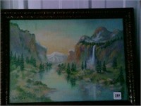 Watercolor " Mountain Ceek" by Walker 18x14