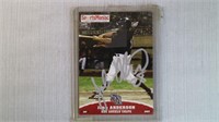 John Anderson Signed Card Colts