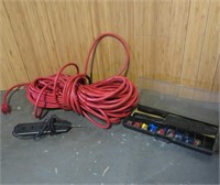 Multitester, Ext Cord, Wire Strippers