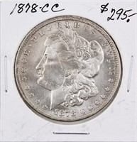 1878-CC Carson City Morgan Silver Dollar Coin