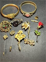 Jewelry Lot - most pin marked