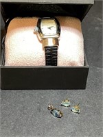 Mary Kay Watch, pendant and earring set