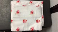 2 - 80”x96” Rose And Flower Decorated Sheets
