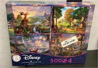 4 - Disney 500pc Puzzles