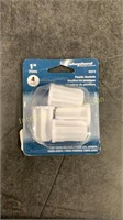 Shepherd Plastic Sockets 1” White Pack Of 4