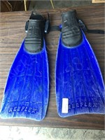 Wenoka diving flippers - blue