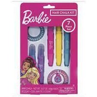 Barbie Hair Chalk Kit, 7Pc