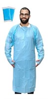 Coat Aprons 35"x45"Disposable Polyethylene- Qty 02