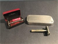 Vintage razors & Razor sharpening tool