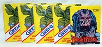 Gremlins & Fright Flicks Topps Card Unopened Packs