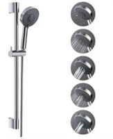 KES 5-Function Massaging Hand Shower Head with Ad