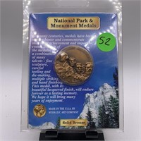 NATIONAL PARKS MEDAL / MOUNT RUSHMORE