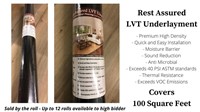 Underlayment - LVT 100 sq. ft. roll - High Density