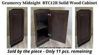 Cabinet - Solid Wood GM BTC12R. 12"w x 34-1/2"h x