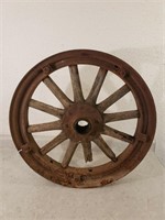 Antique Wooden Spoke Automobile Wheels