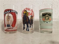 Kentuckey Durby Glass Collection (3)