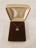 A&P Supermarket 25 Year Service Award Necklace