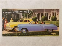 1947 Studebaker Dealership Brochure