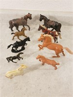 1960's Plastic Horse Collection