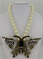 16" Heidi Daus Butterfly Necklace