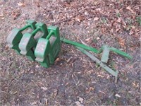 3-JD weights & Bracket for JD 300 series tractor