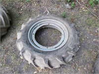 11.2-24 Tire on Rim