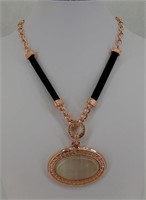 18" Lucina Oval Necklace