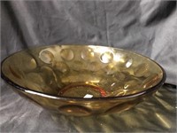 Yellow Glass Bowl