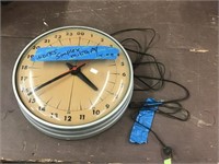 Simplex Electric Clock Military Time Works